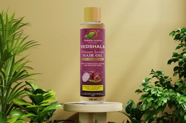 Vedshala Onion Seeds Hair Oil